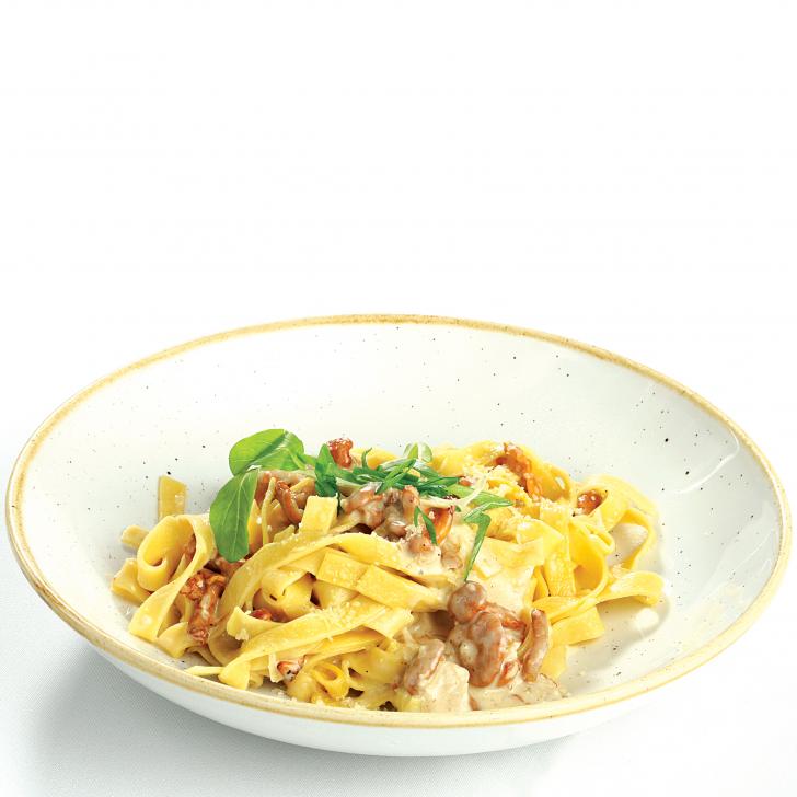 614 / Tagliatelle ar meža sēņu mērci