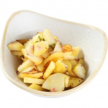 179 / Cepti kartupeļi ar sīpoliem un bekonu   