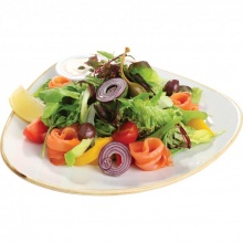 105 / Dārzeņu salāti ar Lasi un kaperu - majonēzes mērci